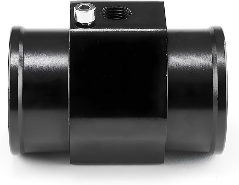 Osilly Car Water Temp Joint Pipe, 26mm Aluminum Automatic Temperature Gauge Adapter with 2 Hose Clamps 1 Screw, Radiator Sensor Connector for Vehicle Meter, DEPO and VDO, Universal Fit - Image 4